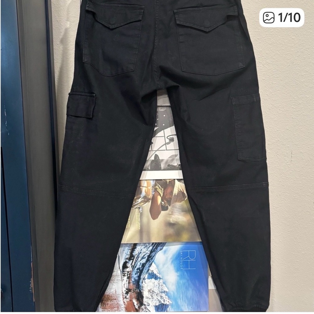 Vince Black Women’s Cargo Pants with Utility Pockets